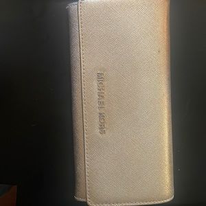 Michael Kors Gold Wallet